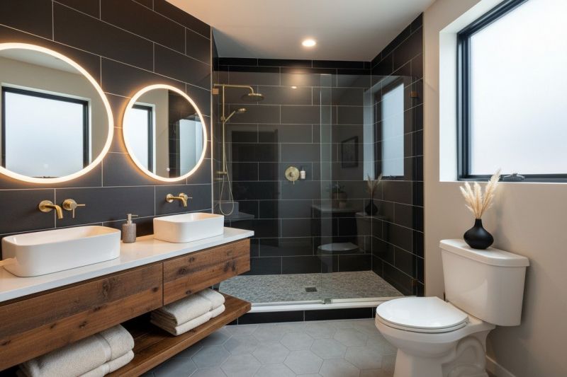 Easy-To-Clean Options For Modern Shower Surrounds